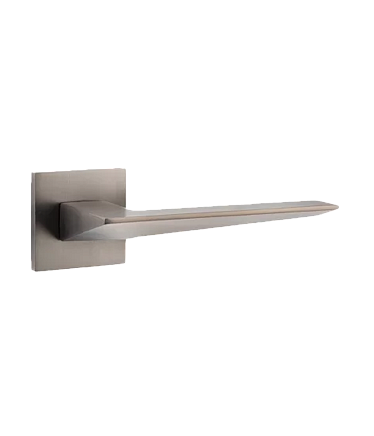 Ручки стандарт Ручка дверная Code Deco на квадратном основании H-30133-A-GRF 